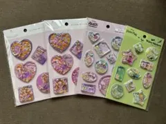 Disney seria ウォーターシール 4点セット