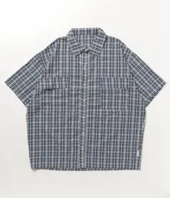 BrokenBaseダブルポケットチェックシャツ