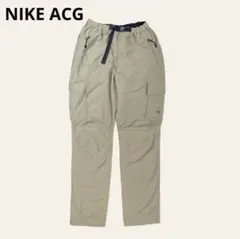 【Mサイズ】Y2K NIKE ACG ナイロン カーゴパンツテック系 ベージュ