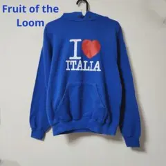 a*u様 FRUIT OF THE LOOM I♥ ITALIA フード付きパーのサムネイル