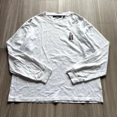CPCM◇ロゴ　Tシャツ　長袖　カットソー　ワッペン　ロゴ　クルーネック　Mのサムネイル