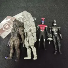 仮面ライダーカブト ソフビ フィギュアーツ 묶음 판매