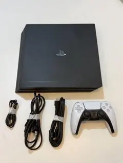 PlayStation 4 Pro本体 ブラックSSD換装　おまけ付き