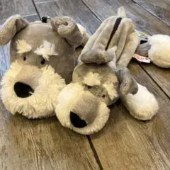 NICI シュナウザー ぬいぐるみポーチ ペンケース 2点セットのサムネイル