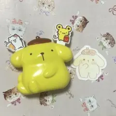 ポムポムプリン ハッピーセット フォークスタンド イラスト 手描き ステッカー