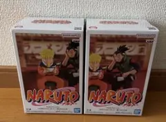 NARUTO 一楽でのひととき　うずまきナルト　うみのイルカ　フィギュア