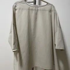 LEPSIM サラサラTブラウス ベージュ