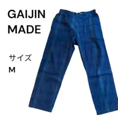 ネイビーチェックパンツ　外人公司