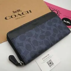 新作　新品　COACH　長財布　メンズのサムネイル