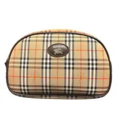 美品 バーバリー ノバチェック シャードーホース Burberry ポーチのサムネイル