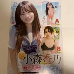 チャンピオン『小森香乃』応募用紙2枚のサムネイル