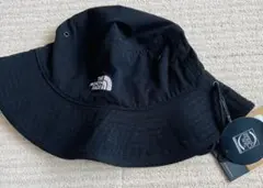 ザ ノースフェイス 帽子 バケハ 紐付き NF0A5FX3 ブラック L/XL