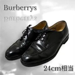 新品同様 BURBERRY ビジネスシューズ レザー ブラック レーズアップ BURBERRY - 美品 バーバリー BURBERRY レザーシューズ