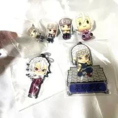 鬼滅の刃　宇髄天元　フィギュア　ラバーストラップ　ちょこのっこ