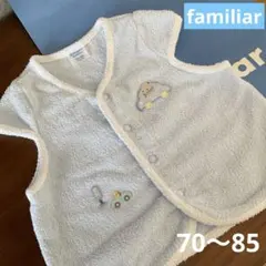 familiar ベスト　ベビーベスト　ファミリア80 ファミちゃん　車