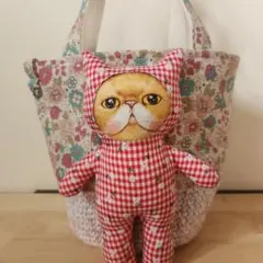 コヤンイサムチョン　ミニかごバック　ハンドメイド