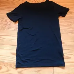 キッズ　ユニクロ ヒートテック Tシャツ(半袖)