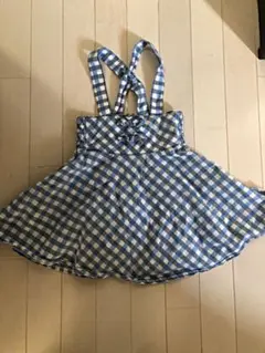 値下げ‼️mezzo piano春夏服チェック柄ワンピース