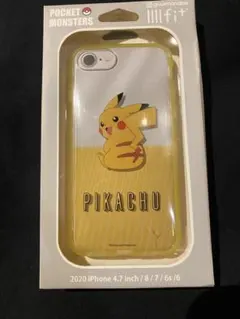 ポケットモンスター イーフィットiPhoneSE/7/8 ピカチュウ