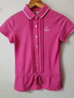 超美。Callawayレディースドライポロシャツ