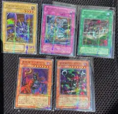 遊戯王 パラレル5枚セット トゥーンワールド ウィジャ盤 リボルバードラゴン 他