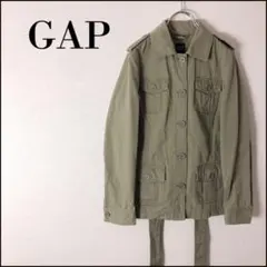 GAP ギャップ ミリタリージャケット カーキ 古着