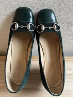 GUCCI ホースビット パンプス ダークグリーンのサムネイル