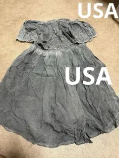 061アメリカンイーグルドレス ワンピース XXS