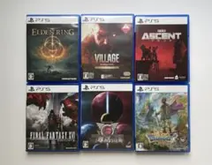 PS5ソフト6本 セット まとめて