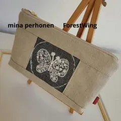 ミナペルホネン　ハンドメイド　ポーチ