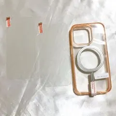 iPhone 14 Proケース クリア TPU素材 ワイヤレス充電対応