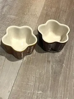 食器 花型 2個セット