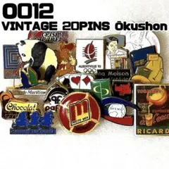 O014 VINTAGE⑩PINS ヴィンテージ ピンバッジ 20個まとめ売り - メルカリ