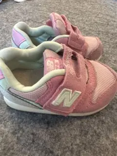 【NB】12.5cmベビースニーカー　ピンク