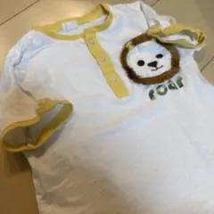 ライオン刺繍 Tシャツ 120cm コンビミニのサムネイル