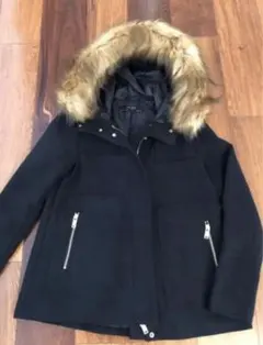 ZARA ファー取り外し可能　コート　ジャケット