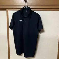 Mizuno ブラック ポロシャツ Lサイズ