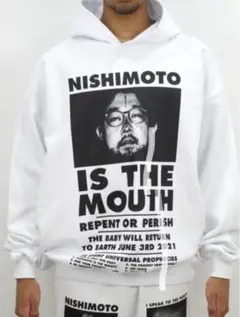 NISHIMOTO IS THE MOUTH スウェットパーカー　L フーディ