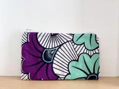 アフリカ布　ハンドメイド　マルチケース　ペンケース