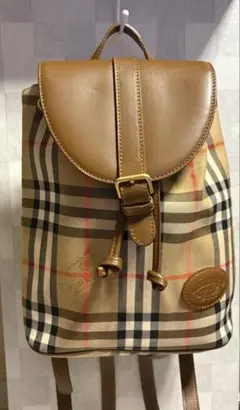 ★ヴィンテージ★Burberry チェック シャドーホース チェック柄リュック