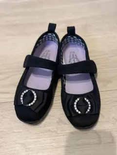 黒 フォーマルシューズ　19cm