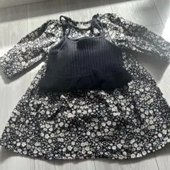 花柄ワンピース 80㎝ 女の子