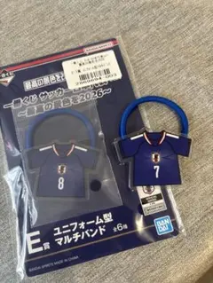 一番くじ　サッカー日本代表 ユニフォーム型　マルチバンドのサムネイル