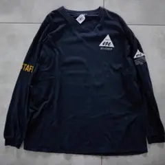 USA古着 DELTA ロングTシャツ2XL ブラック 90s USA製のサムネイル
