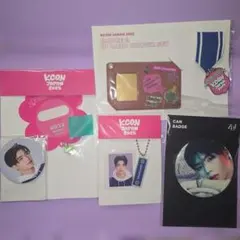 ZEROBASEONE ZB1 KCON　ゴヌク　缶バッジ　IDフォト セット