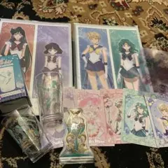 セーラームーン　ウラヌス　ネプチューン　グラス　ファイル　シール　まとめ売り