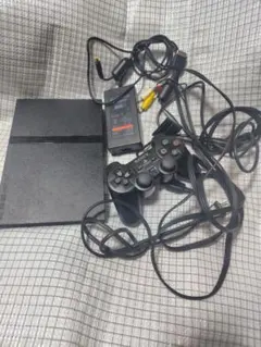 PlayStation 2 本体 コントローラー付き ブラック