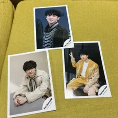 知念侑李　アイドル写真 3枚セット