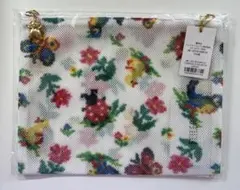 新品未開封　フェイラー ハイジ Dカン付きメッシュポーチ ホワイト