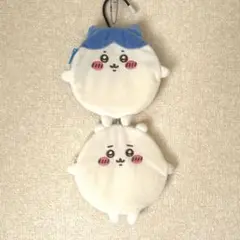 ちいかわくじ　もちっとふわっとコレクション　まんまるポーチ　ハチワレ　ちいかわ